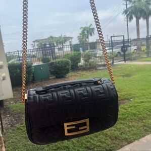 Authentic Fendi w/Flap baguette